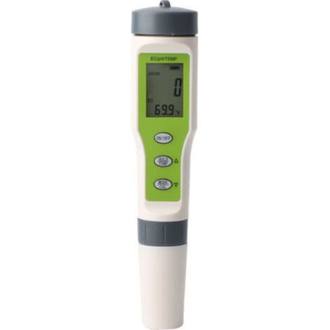 3-in-1 Accurate pH/EC/Temperature Water Quality Tester for Aquarium, Pool, and Garden (1/2)