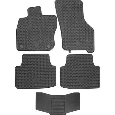 DOMA Fußmatten P222599 + BEZUG 251992 – Cupra FORMENTOR ehybrid (2020-) / Cupra LEON ehybrid (2020-) / Seat LEON IV eTSI MHEV (2020-) / Škoda OCTAVIA e-tec MHEV (2020-) STOP. MONTIERT AV2 vorne (1/5)