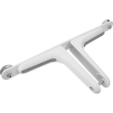 Base de Séparation Métal Stable pour Pied Écran, Support pour Cloison Intérieure, Alliage de Zinc Robuste, Compatible Écrans 1-3 Cm, pour Bureaux et Salles Informatiques (1/5)