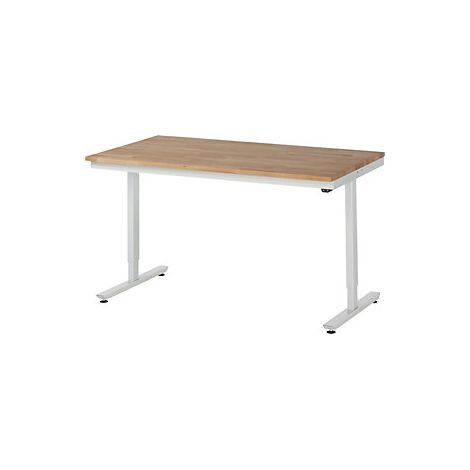 Mesa de trabajo altura regulable eléctricamente tablero de