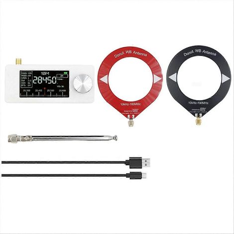 SI4732 Mini Récepteur Radio 10Khz-180Mhz AM FM Radio HF SW MW VHF avec 3 Pièces Antenne Mini Pocket Radio (1/5)