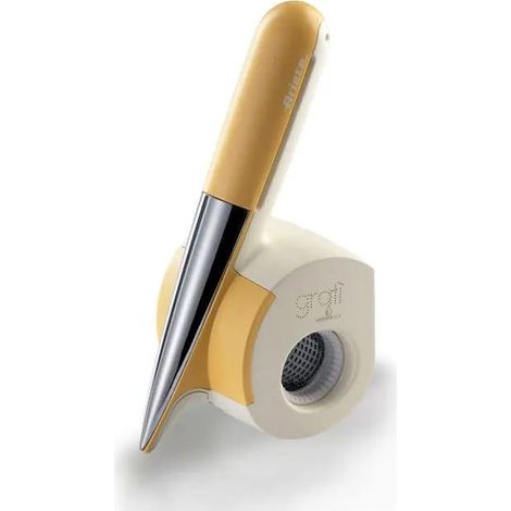 Ariete 0457 rallador eléctrico inalámbrico blanco arena