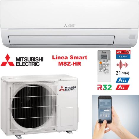 Kit condizionatore Mono Split Inverter 9000BTU Mitsubishi HR25 KIT MTSHR09 (1/5)