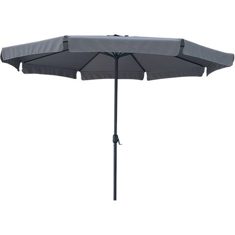 OMBRELLONE ALLUMINIO GRIGIO - 3,5 M