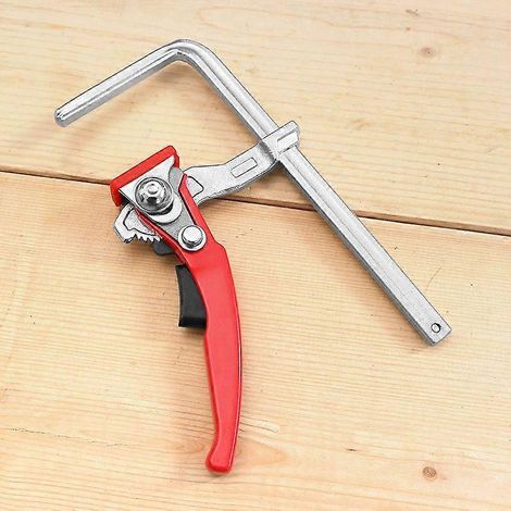 pince de guidage de tronçonneuse à cliquet rapide en acier allié pour le travail du bois sur table (1/5)