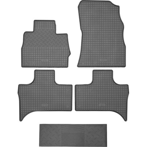 RIGUM 900316 Fußmatten + Abdeckung 900101 - BMW X5 E53 SUV von 1999-2007 Leichtmetallfelgen MS + BMW Klettverschluss vorne - Eingebaut