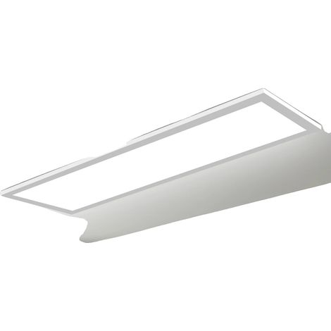 Plafonnier LED, Dimmable, Télécommande, 1piece, Lumière Neutre-a, BLANC-a (1/2)