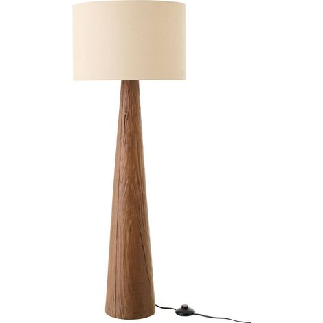 Lampadaire en poterie marron foncé Melina - marron foncé (1/5)