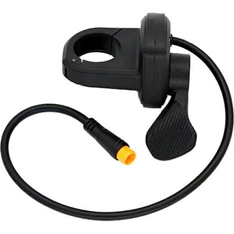Compatible avec la poignée d'accélérateur rapide au pouce pour vélo électrique TT-008, connecteur étanche M8 pour guidon de vélo électrique (côté gauche). (1/5)