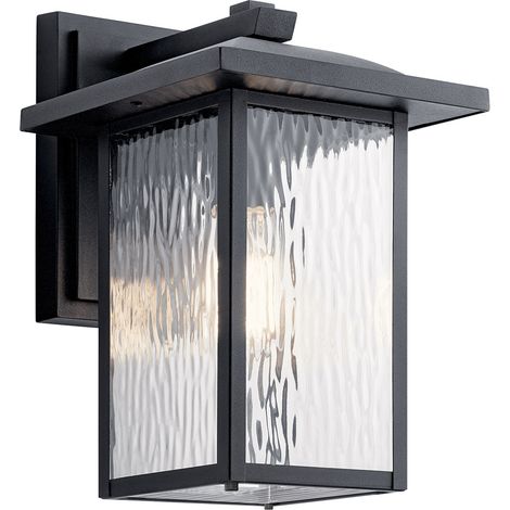 Applique esterna nera industriale Cappanna E27 IP44 (1/5)