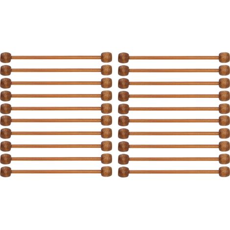 Mini tringles à tapisserie en bois à faire soi-même - Créations artisanales de mini tringles à tapisserie polies à la main (1/5)