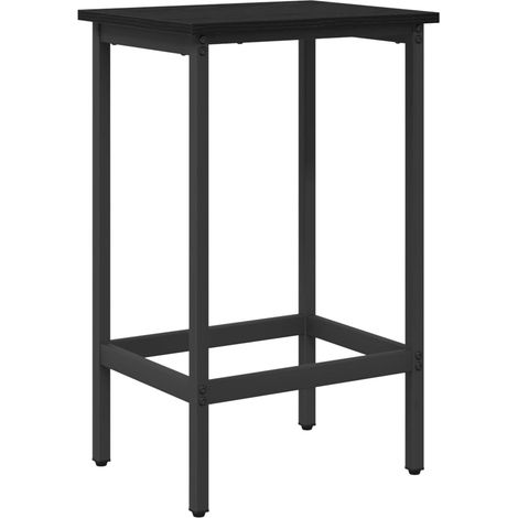 Taburete de bar Roble Negro 40 x 32 x 64 cm vidaXL (1/5)