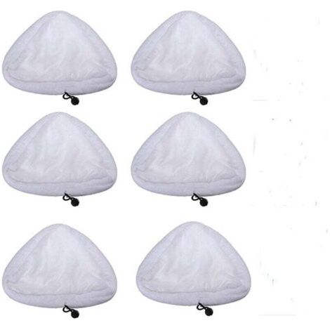 6 pièces adaptables shark vapeur mop set en tissu shark microfibre mop head accessoires H20 X5 S302 S001 (1/4)