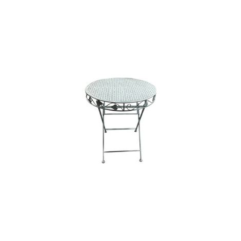 C TAVOLO D 70XH74CM AZZURRO CHIARO EPOQUE