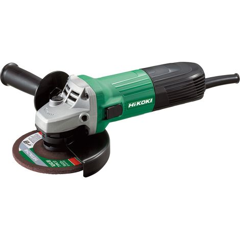 Hikoki – Meuleuse 600 W 125 mm pour meulage et tronçonnage acier, fonte, inox – Moteur ventilé – G13STAYGZ