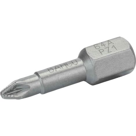 Bahco 1/4 ACR-Torsions-Schraubendreher Bits für PZ3-Pozidriv-Schrauben 25 mm - 10 Stk./Kunststoffbox (1/3)