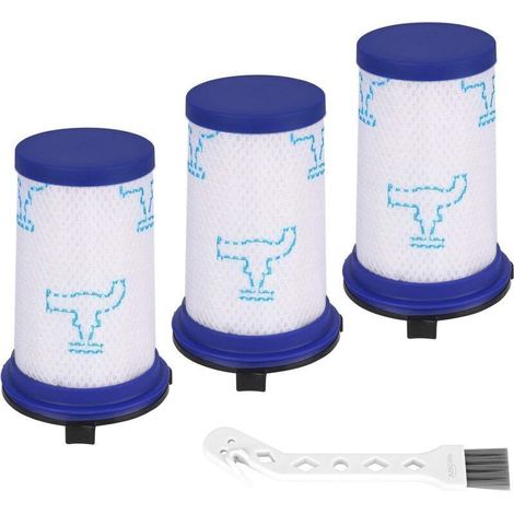 ALLIANDIS3pccs Moving filters for Rowenta Air Force 360 RH9051WO RH9057WO RH9059WO RH9081WO RH9086WO & Tefal Air Force 360 Vacuum, Alternative replacement accessories in ZR009001 (1/4)