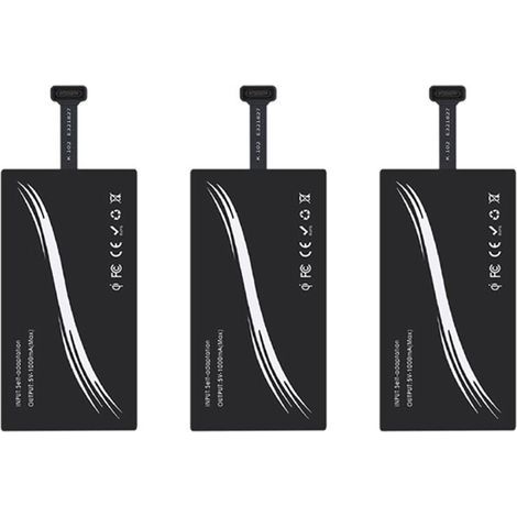 3X Chargeur Sans Fil Type-C Récepteur de Charge Universel pour P20 Pro P10 Mi8 Mi6 pour USB Type C (1/5)