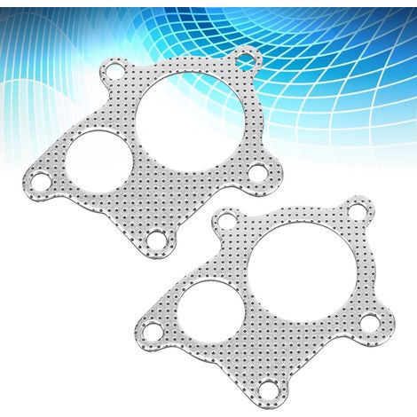 Lot de 2 joints de culasse 5 trous T3 T4 T04E, pipe d'échappement boost PSI, accessoire auto performance (1/5)