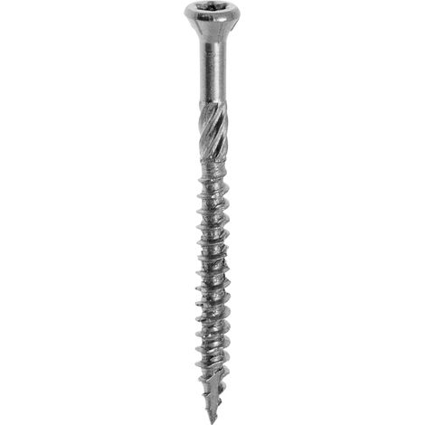 Vis terrasse, 5x70, Acier Inoxydable A2, Tête réduite, Empreinte Torx, Pointe entaillée, FixBox de 200 (1/2)
