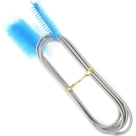 Aquarium-Reinigungsbürste 150 cm flexibel doppelseitig, für Aquarien