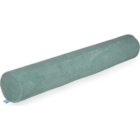 Grand rouleau pour canapé en velours côtelé, vert menthe clair (1/5)