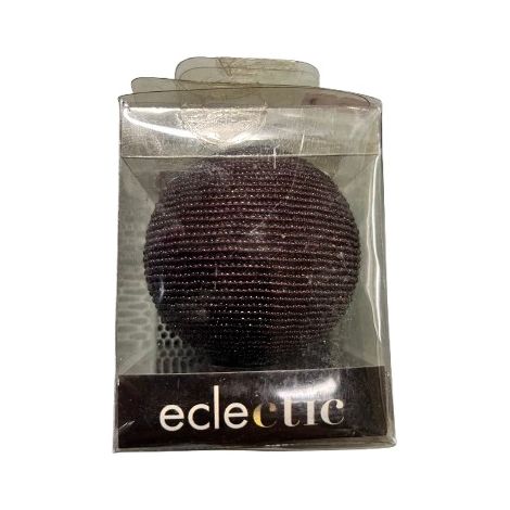 TERMINALE DECORATIVO MOD.SFERA D.28MM COL.PRUGNA
