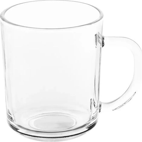 Mug classique en verre transparent Porto 240ml 1 pc. (1/4)