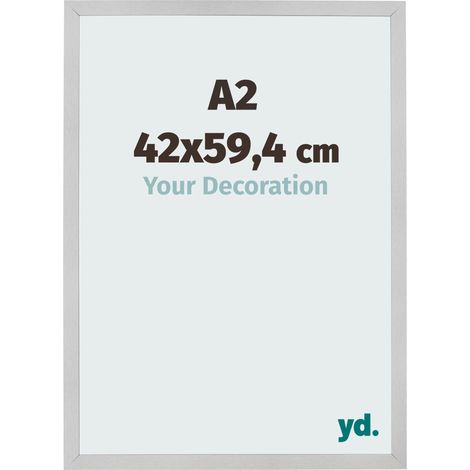 yd. - Cadre photo A2 42x59.4 - Acier Inoxydable - MDF - Bologna (1/5)