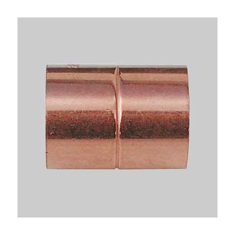 MANICOTTO RAME A SALDARE FEMMINA/FEMMINA  28     MADE IN ITALY