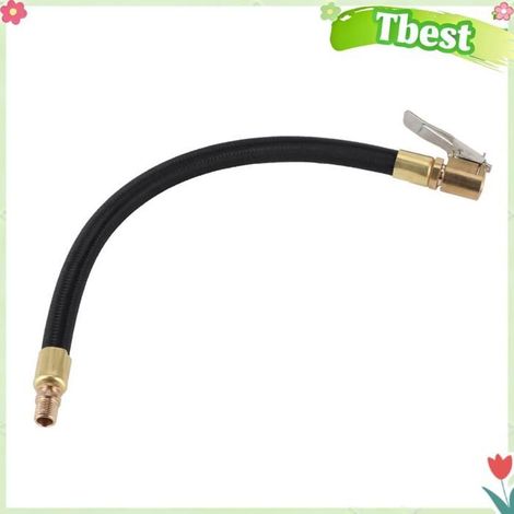 Mandrin de gonflage de pneu, beau et robuste, mandrin à torsion rapide, pour gonflage de voiture/moto/vélo avec valve (1/4)