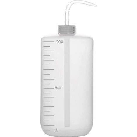 1 Paquet 1000 ml Flacons de Lavage en Plastique à Squeeze avec LDPE Ouverture Etroite, Bouteille D'arrosage à Presser Squeeze Wash Bottle (1/4)