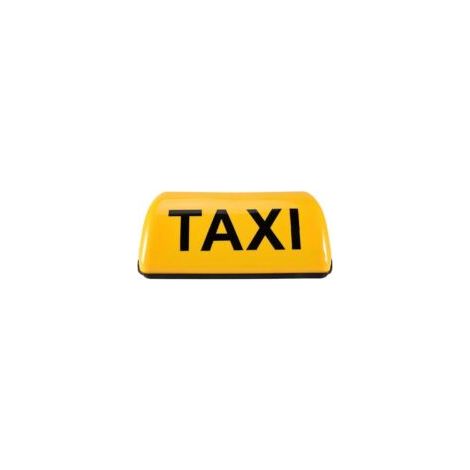 Luz de señalización magnética impermeable de 12 V para taxi - Amarillo-Crezuo (1/5)