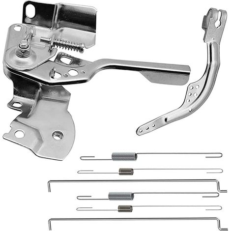 Kit de 8 pièces Kit de tringlerie de régulateur, Ressort métallique, Levier et Tige, pour Moteurs Honda GX160 GX200 et Clone 196cc 212cc (1/5)