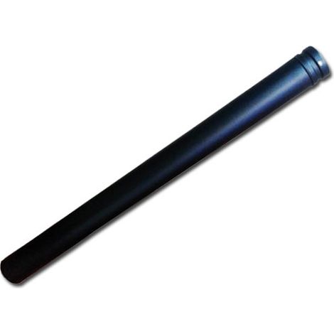 TUBO STUFA VETRIFICATO OPACO PELLET 1 MT - 80 MM