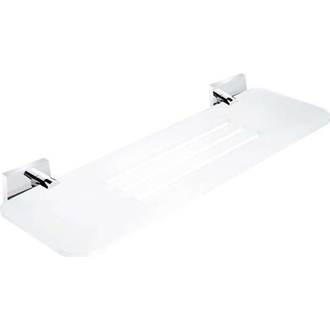 Nimco Keira - Ablage IXI, Länge 40 cm, Plexiglas matt/chrom KE X340-26