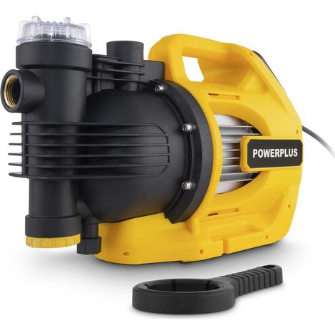 Powerplus Pompe à Eau Électrique POWXG9550 -Pression de 900 W, Température Maximale de 35°C et Débit de 6000 l/h (1/5)