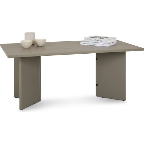Table basse MESA, en pin massif - Gris (1/4)