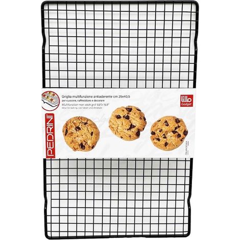 Griglia Multifunzione Antiaderente Rettangolare 40,5 x 25 cm