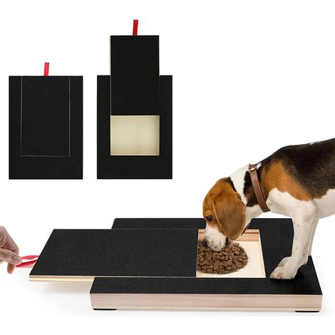 Planche à gratter pour chien avec boîte à friandises trente cinq sur vingt cinq sur trois centimètres pour soulager le stress et les griffes (1/5)