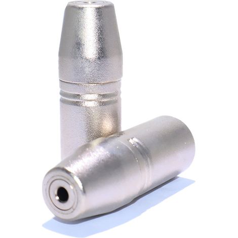 3.5mm female audio adapter to 3-pin male XLR, 3.5mm female microphone adapter to 3-pin XLR (1/4)
