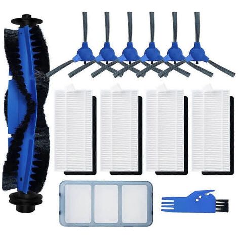 Pi��ces de rechange pour aspirateur robot Eufy Robovac 11S, 12, 15T, 15C, 25C, 30, 30C, 35C (mod��les fins pour tapis).