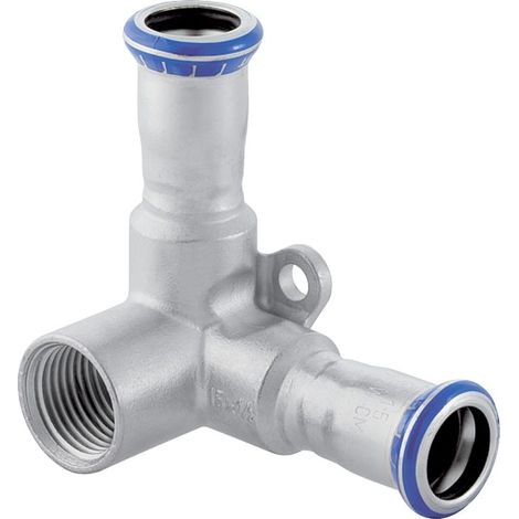 Geberit Mapress Edelstahl Eckanschlusswinkel 90 Grad d 15mm, Rp 1/2″, d1 15mm, L1 4,3cm (1/5)