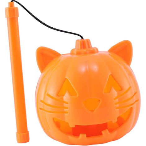 Lanterne citrouille LED d'Halloween – Lumière Jack-o'-lantern pour la décoration intérieure et extérieure (1/5)