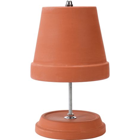 Poele à Bougies Tealight - Ceramique - Chauffage d'Ambiance - Rouge - 16x16x25 cm - pour Salon, Bureau ou Chambre (1/5)