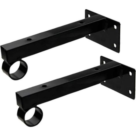 Supports d'étagères, étagères flottantes carrées industrielles, 150 mm - Online Store (1/5)