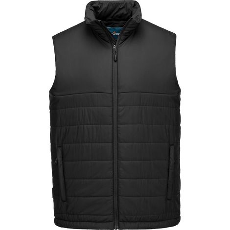 Gilet professionale con pannelli isolanti - Taglia S - Nero - Portwest