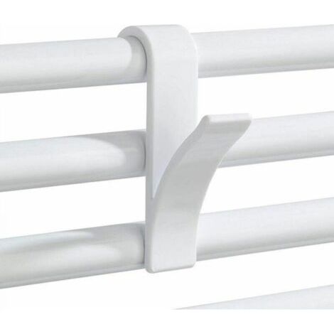 Pack de 8 Porte-serviettes pour Radiateur de Salle de Bain
