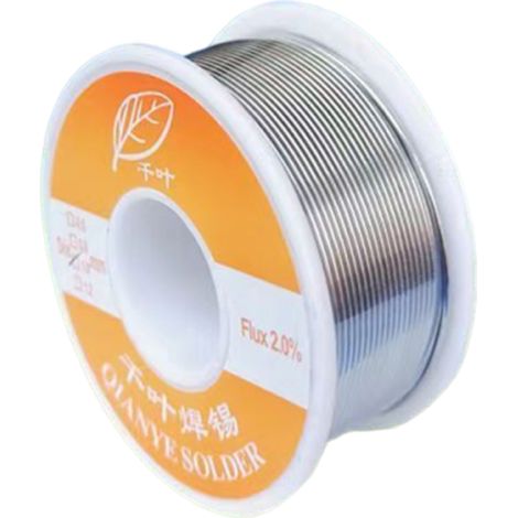 1 Bobine Fil à souder 60-40, âme colophane 1,8%, diamètre 1mm, pour réparations électriques (1/5)