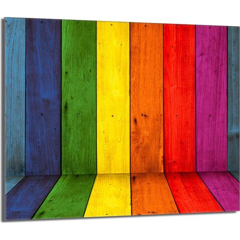 Piastra protettiva in vetro per la stufa 60x52 Colorato (1/5)